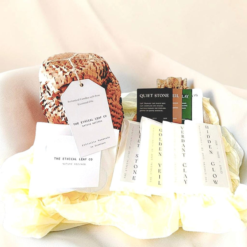 The Ethical Leaf Co. Botanical Wax Melt Discovery Set x4 wax melts
