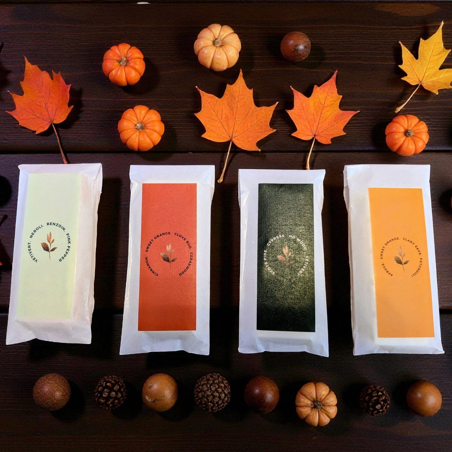 The Ethical Leaf Co. Wax Melts Autumn Collection
