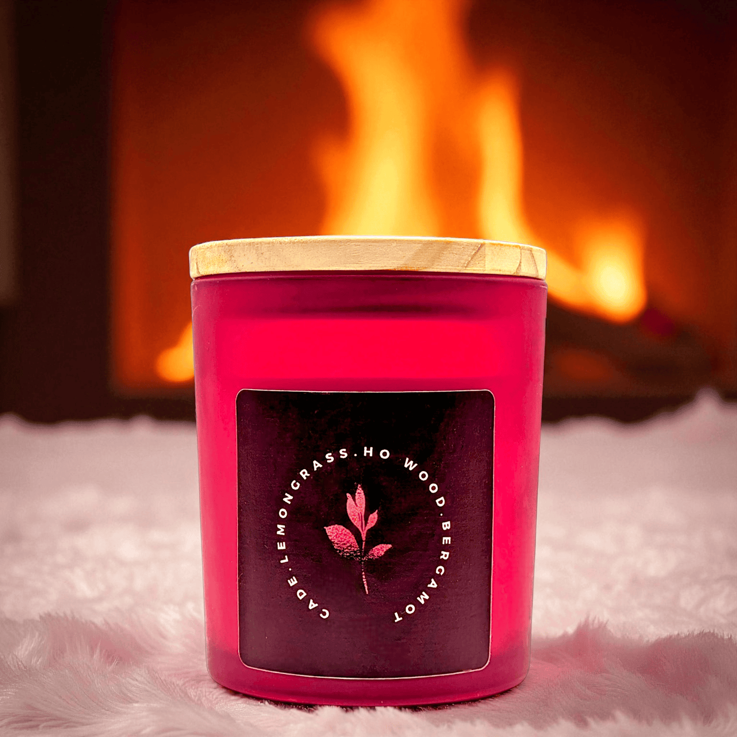 The Ethical Leaf Discover the calming atmosphere created by our Essential Oil-Infused Fire Candle. Infused with the natural scents of Bergamot, Lemongrass, Ho Wood, and Cade, it offers an ideal companion for those chilly winter nights. The Fire Candle