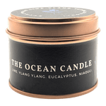 The Ethical Leaf Discover the calming atmosphere of our Essential Oil-infused Ocean Candle. Expertly crafted with natural scents of Eucalyptus, Ylang Ylang, Lime, and Niaouli, this invigorating aroma evokes the sensation of a serene beach walk. Compact Comfort Ocean
