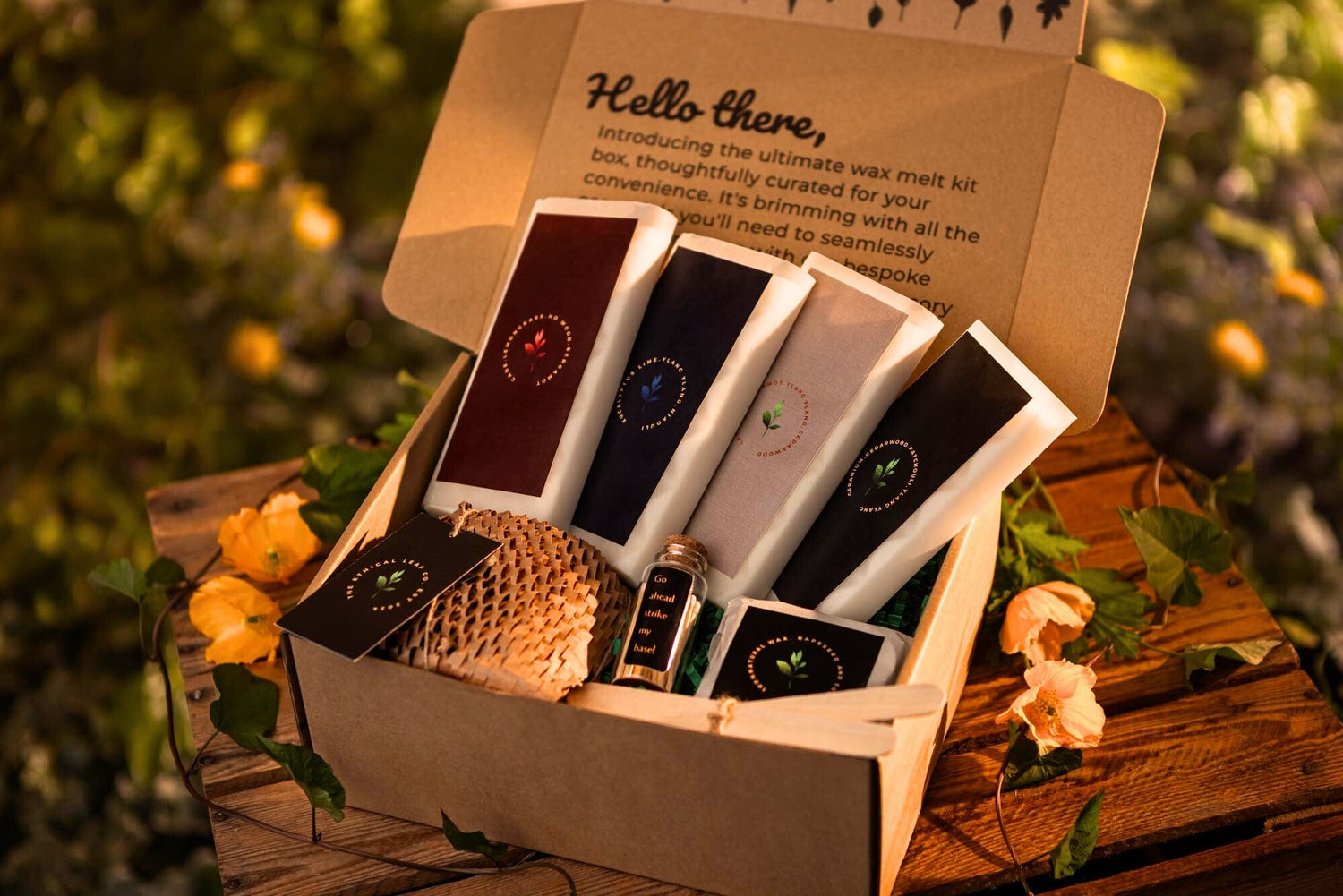 The Ethical Leaf Experience the perfect home fragrance with our Wax Melt Gift Kit Box - Large. Ideal for gifting or personal use. Shop now for a delightful sensory experience! Incl Large Snap Bars Premium Wax Melt Gift Kit Box - Large