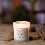 The Ethical Leaf Experience the soothing ambience of our Essential Oil infused Air Candle. Naturally Scented with Lavender, Cedarwood, Ylang Ylang and Bergamot. Create the prefect setting for entertaining your guests this summer. Premium Aromatherapy Air Candle