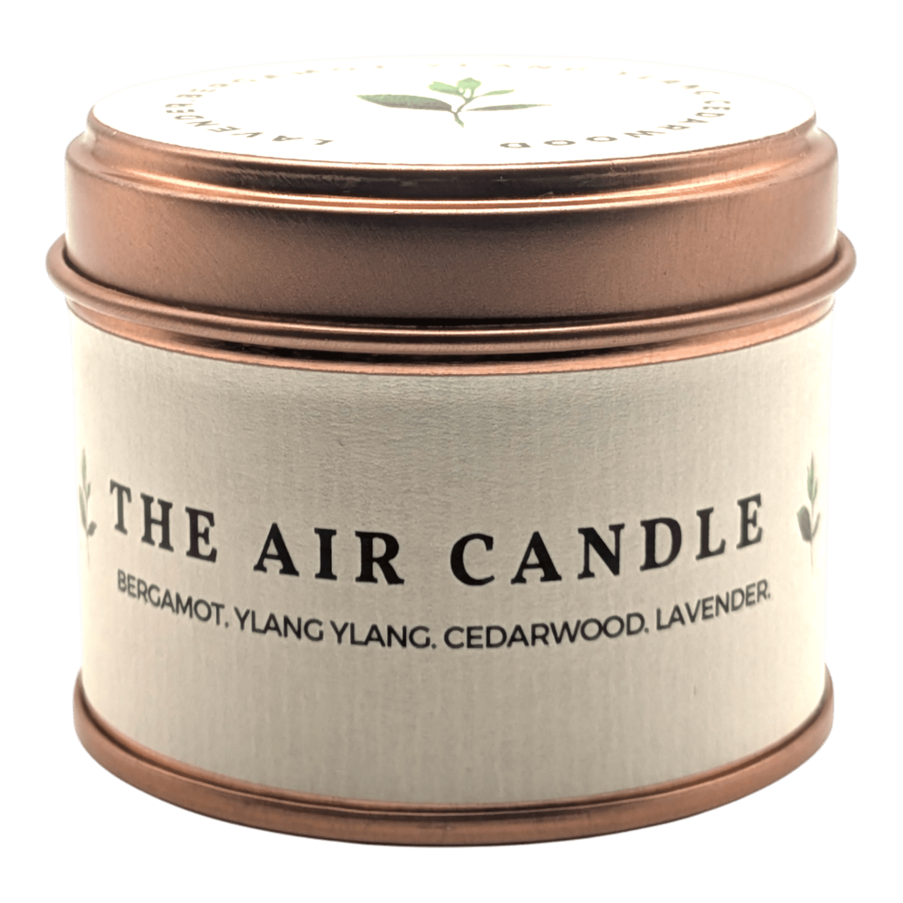 The Ethical Leaf Experience the soothing ambience of our Essential Oil infused Air Candle. Naturally Scented with Lavender, Cedarwood, Ylang Ylang and Bergamot. Create the prefect setting for entertaining your guests this summer. Compact Comfort Air