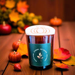 The Ethical Leaf Experience the soothing ambience of our Essential Oil infused Air Candle. Naturally Scented with Lavender, Cedarwood, Ylang Ylang and Bergamot. Create the prefect setting for entertaining your guests this summer. The Autumn Forest Candle