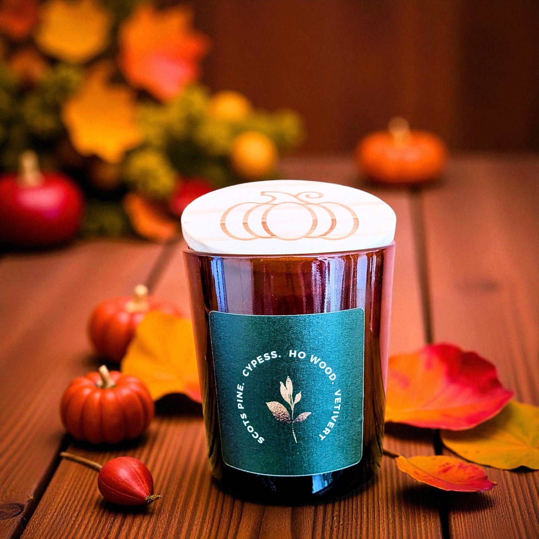 The Ethical Leaf Experience the soothing ambience of our Essential Oil infused Air Candle. Naturally Scented with Lavender, Cedarwood, Ylang Ylang and Bergamot. Create the prefect setting for entertaining your guests this summer. The Autumn Forest Candle