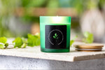 The Ethical Leaf Immerse yourself in the rich scent of the Earth Candle, expertly crafted with natural Patchouli, Cedarwood, Ylang Ylang, and Geranium. This exquisite blend offers a calming fragrance, reminiscent of tranquil autumn strolls through the woods. Premium Aromatherapy Earth Candle